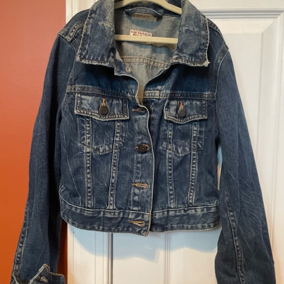 RL denim jacket like new sz 8 - Picture 1 of 3